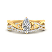 twisted-daisy-marquise-diamond-bridal-ring-set-in-yellow-gold-FD9986B2MQ-NL-YG