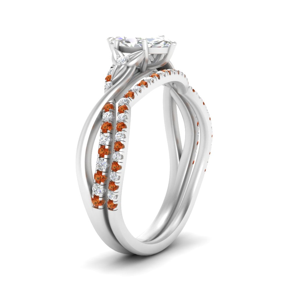 twisted-daisy-marquise-orange-sapphire-bridal-ring-set-in-white-gold-FD9986B2MQGSAOR-NL-WG