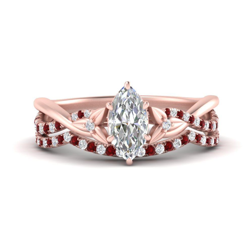 twisted-daisy-marquise-ruby-bridal-ring-set-in-rose-gold-FD9986B2MQGRUDR-NL-RG