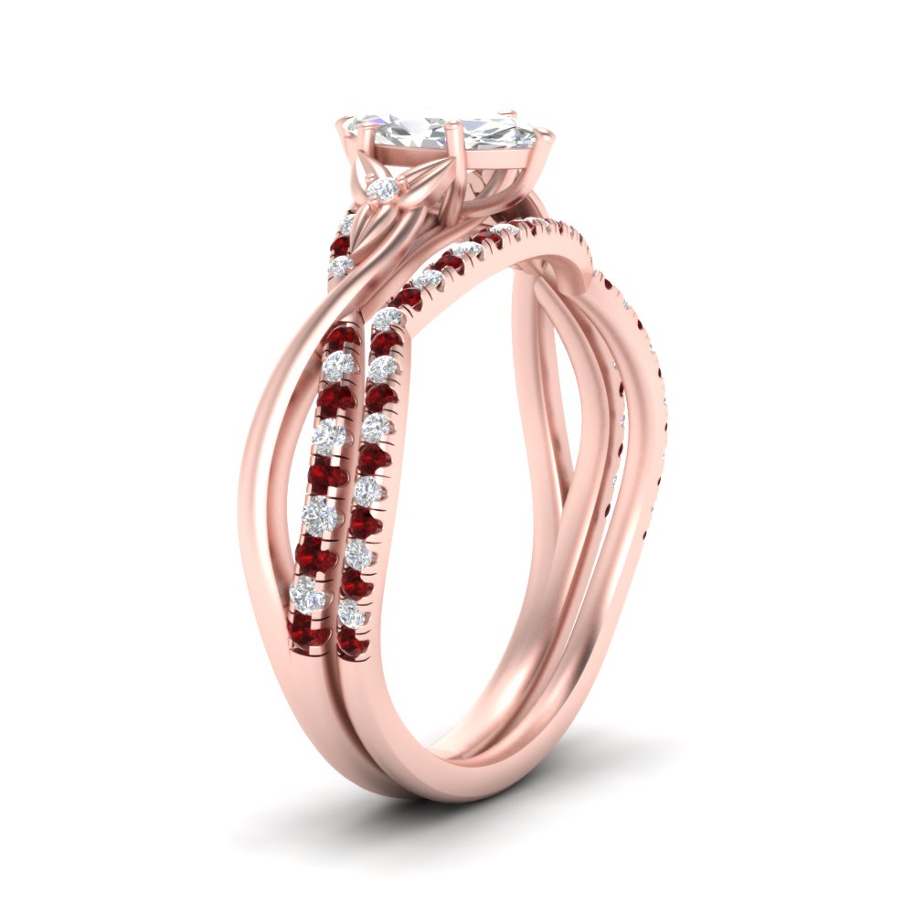 twisted-daisy-marquise-ruby-bridal-ring-set-in-rose-gold-FD9986B2MQGRUDR-NL-RG