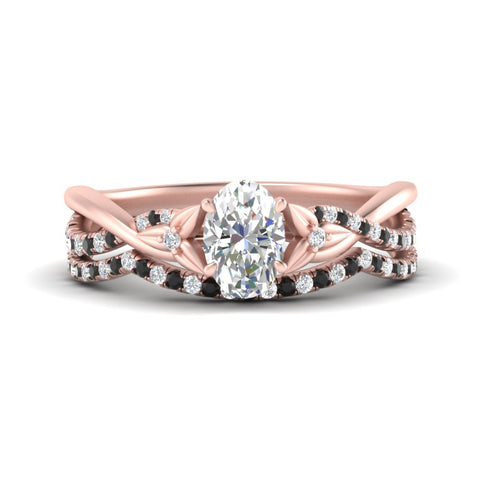 twisted-daisy-oval-black-diamond-bridal-ring-set-in-rose-gold-FD9986B2OVGBLACK-NL-RG