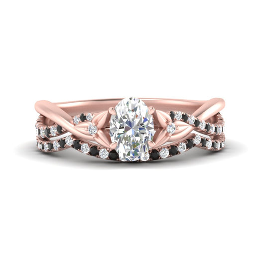 twisted-daisy-oval-black-diamond-bridal-ring-set-in-rose-gold-FD9986B2OVGBLACK-NL-RG
