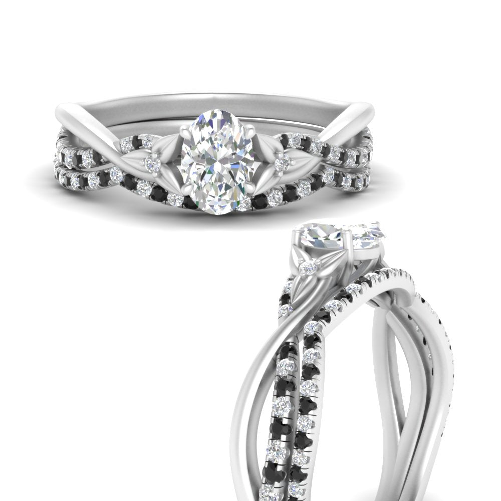 twisted-daisy-oval-black-diamond-bridal-ring-set-in-white-gold-FD9986B2OVGBLACK-NL-WG