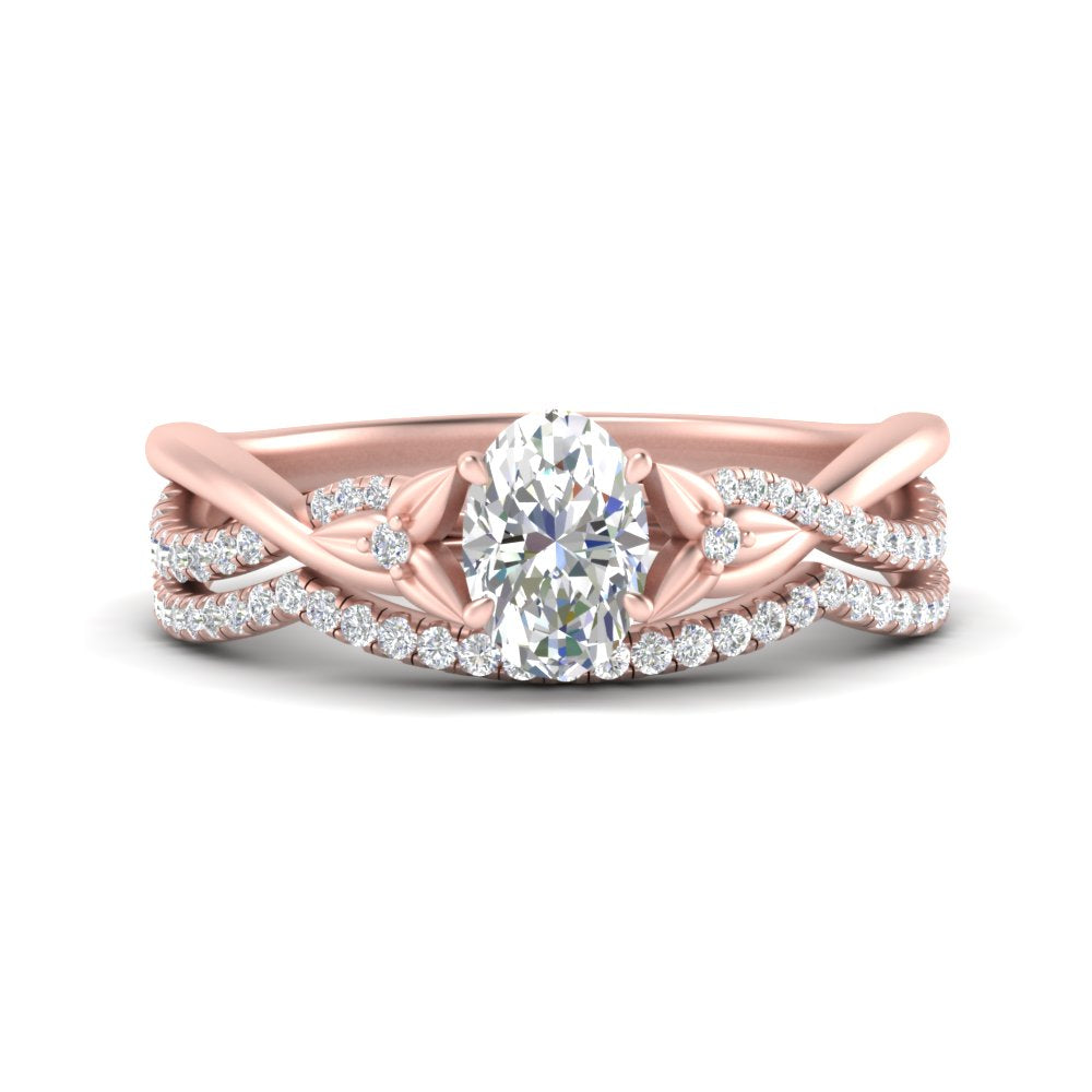 twisted-daisy-oval-diamond-bridal-ring-set-in-rose-gold-FD9986B2OV-NL-RG