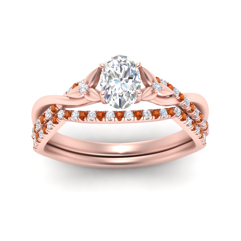 twisted-daisy-oval-orange-sapphire-bridal-ring-set-in-rose-gold-FD9986B2OVGSAOR-NL-RG