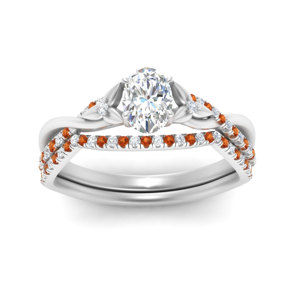twisted-daisy-oval-orange-sapphire-bridal-ring-set-in-white-gold-FD9986B2OVGSAOR-NL-WG