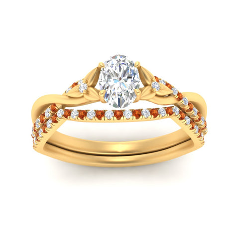 twisted-daisy-oval-orange-sapphire-bridal-ring-set-in-yellow-gold-FD9986B2OVGSAOR-NL-YG