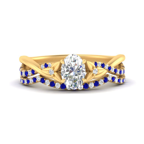 twisted-daisy-oval-sapphire-bridal-ring-set-in-yellow-gold-FD9986B2OVGSABL-NL-YG