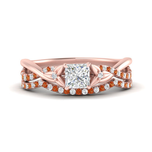 twisted-daisy-princess-cut-orange-sapphire-bridal-ring-set-in-rose-gold-FD9986B2PRGSAOR-NL-RG