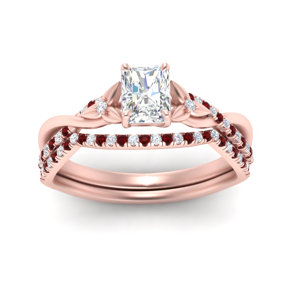 twisted-daisy-radiant-ruby-bridal-ring-set-in-rose-gold-FD9986B2RAGRUDR-NL-RG