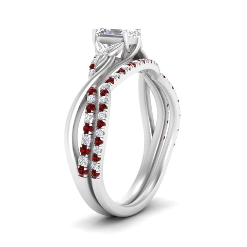 twisted-daisy-radiant-ruby-bridal-ring-set-in-white-gold-FD9986B2RAGRUDR-NL-WG