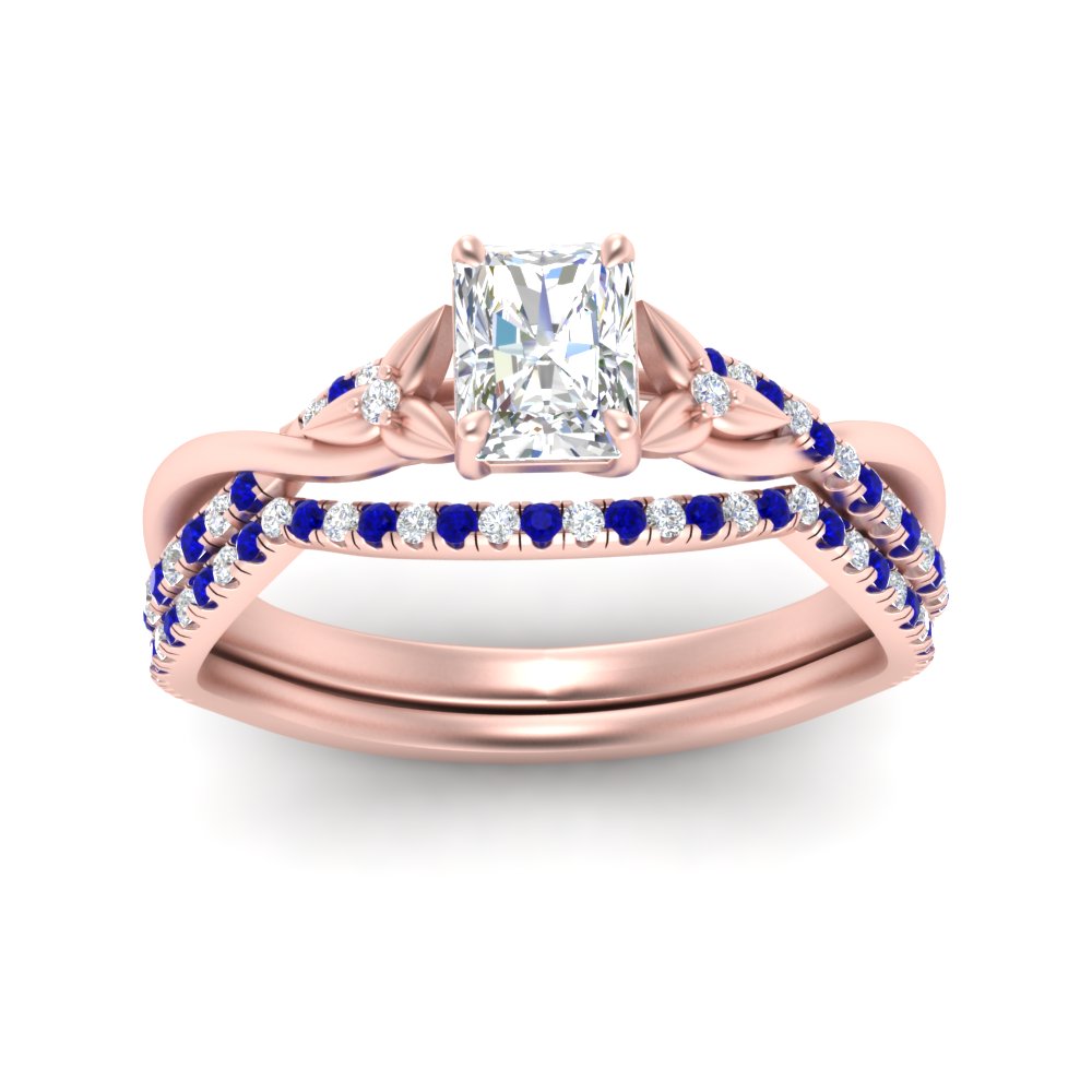 twisted-daisy-radiant-sapphire-bridal-ring-set-in-rose-gold-FD9986B2RAGSABL-NL-RG