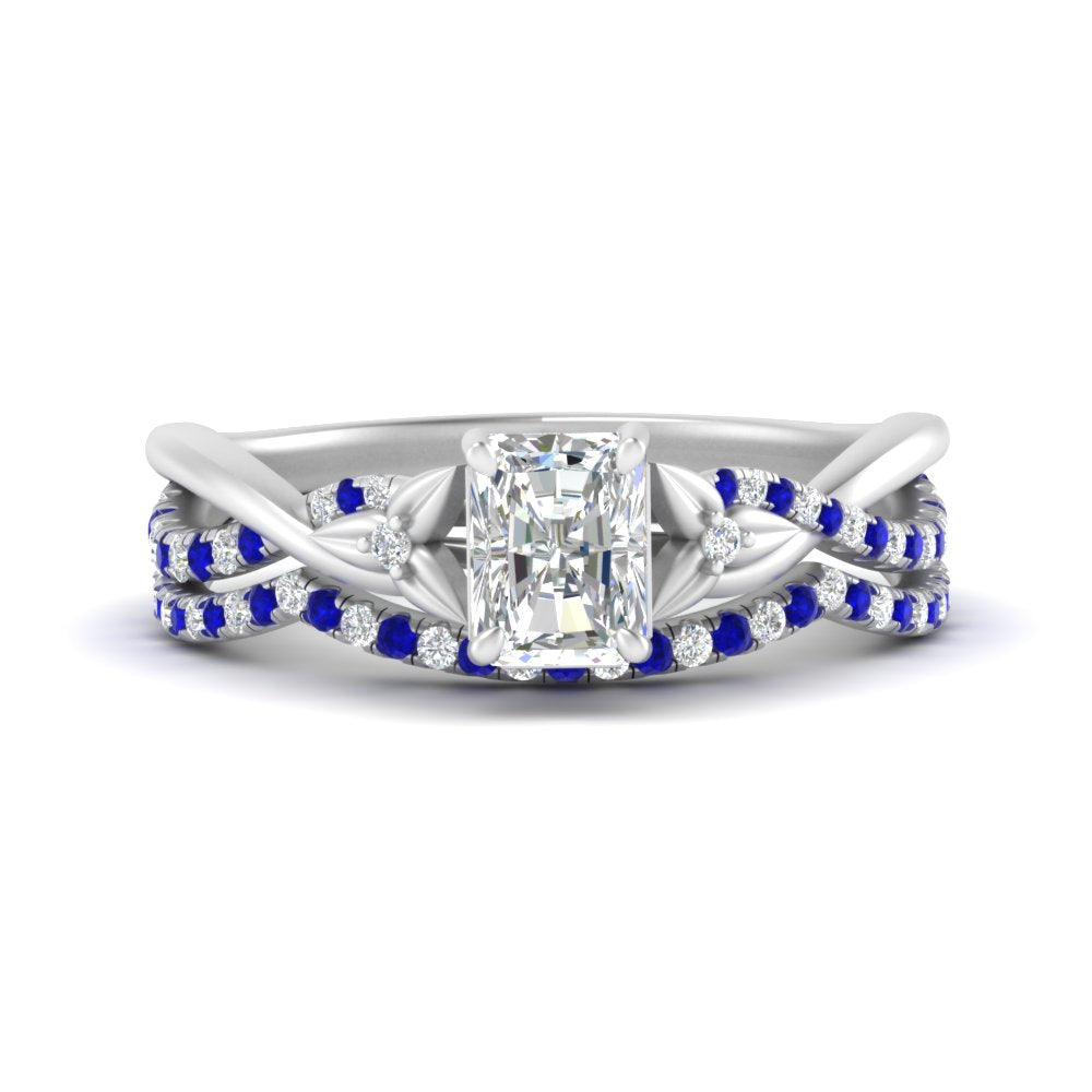 twisted-daisy-radiant-sapphire-bridal-ring-set-in-white-gold-FD9986B2RAGSABL-NL-WG