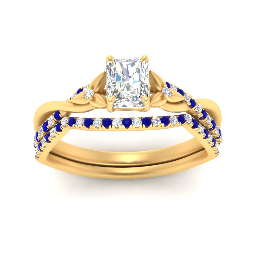 twisted-daisy-radiant-sapphire-bridal-ring-set-in-yellow-gold-FD9986B2RAGSABL-NL-YG