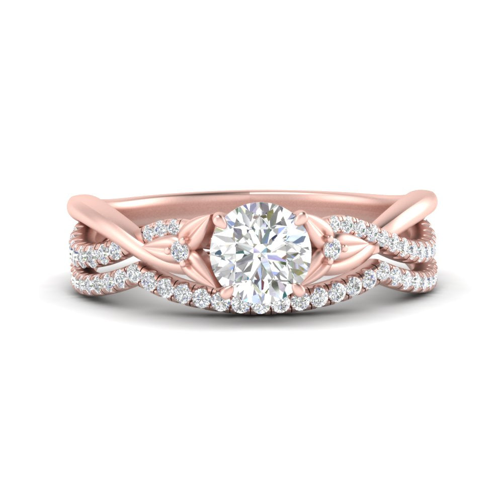 twisted-daisy-round-diamond-bridal-ring-set-in-rose-gold-FD9986B2RO-NL-RG