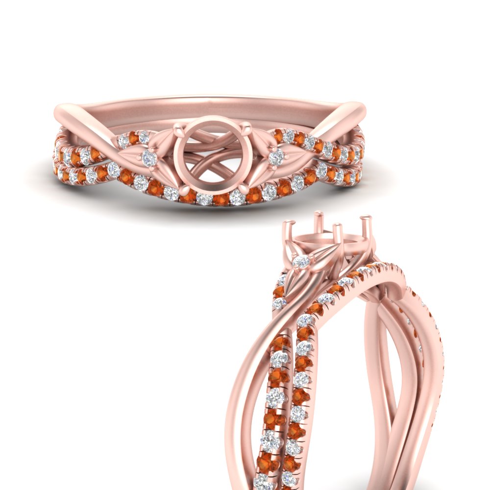 twisted-daisy-semi-mount-orange-sapphire-bridal-ring-set-in-rose-gold-FD9986B2SMGSAOR-NL-RG