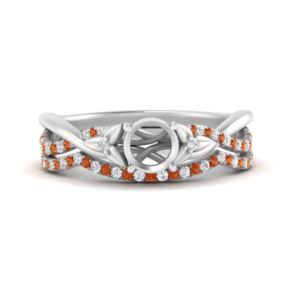twisted-daisy-semi-mount-orange-sapphire-bridal-ring-set-in-white-gold-FD9986B2SMGSAOR-NL-WG