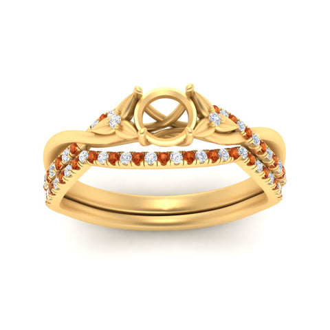 twisted-daisy-semi-mount-orange-sapphire-bridal-ring-set-in-yellow-gold-FD9986B2SMGSAOR-NL-YG