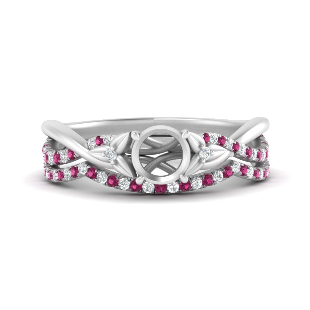 twisted-daisy-semi-mount-pink-sapphire-bridal-ring-set-in-white-gold-FD9986B2SMGSADRPI-NL-WG