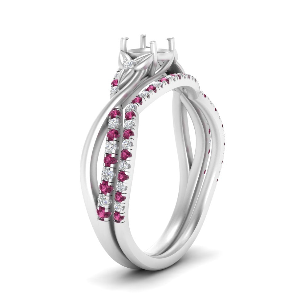 twisted-daisy-semi-mount-pink-sapphire-bridal-ring-set-in-white-gold-FD9986B2SMGSADRPI-NL-WG