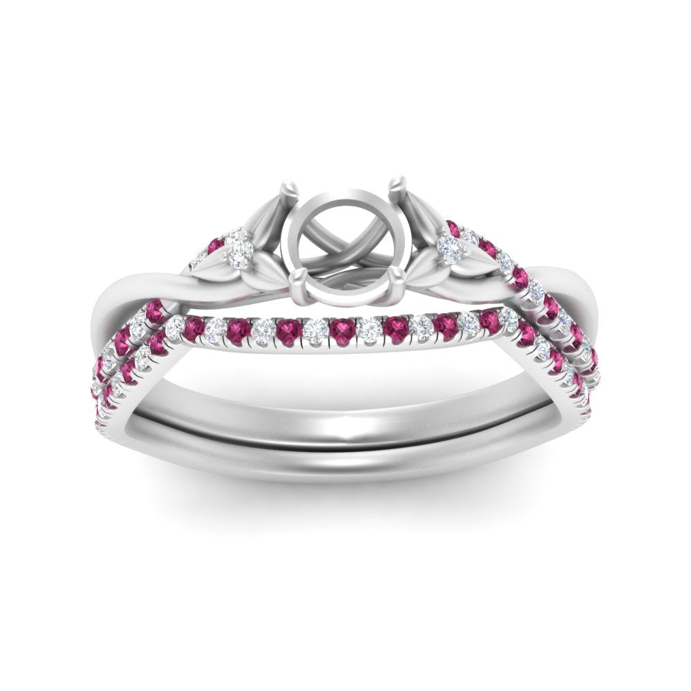 twisted-daisy-semi-mount-pink-sapphire-bridal-ring-set-in-white-gold-FD9986B2SMGSADRPI-NL-WG