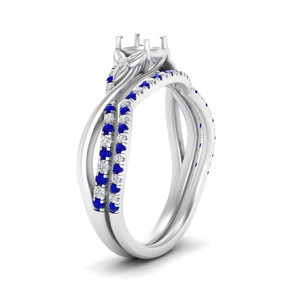 twisted-daisy-semi-mount-sapphire-bridal-ring-set-in-white-gold-FD9986B2SMGSABL-NL-WG