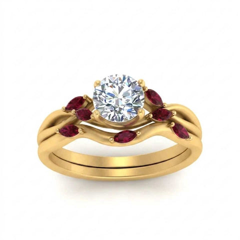 twisted-diamond-round-cut-wedding-band-sets-with-rubby-in-yellow-gold-FD8300ROGSABLANGLE5-NL-YG