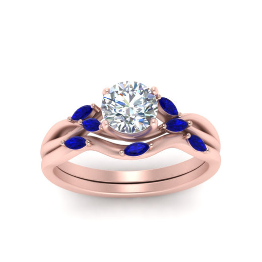 twisted-diamond-round-cut-wedding-band-sets-with-sapphire-in-rose-gold-FD8300ROGSABL-NL-RG