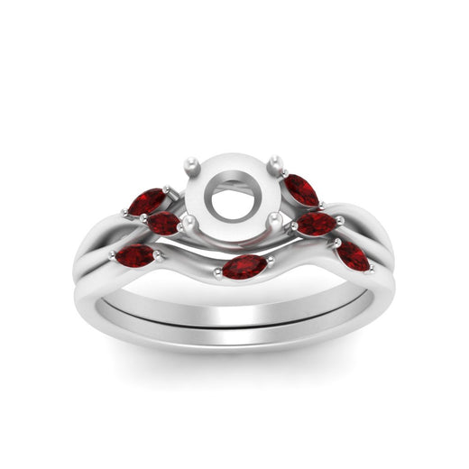 twisted-diamond-semi-mount-wedding-band-sets-with-ruby-in-white-gold-FD8300SMGRUDR-NL-WG