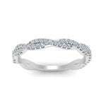 Load image into Gallery viewer, twisted-diamond-stacking-ring-in-white-gold-FD123325B-NL-WG.jpg
