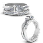 Load image into Gallery viewer, twisted-emerald-cut-diamond-wedding-band-in-white-gold-FDENS3301EM-NL-WG.jpg
