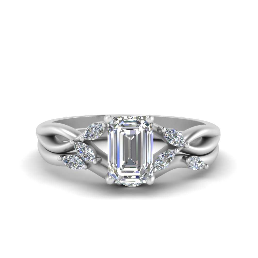 twisted-emerald-cut-womens-diamond-bridal-ring-sets-in-white-gold-FD8300EMB2-NL-WG