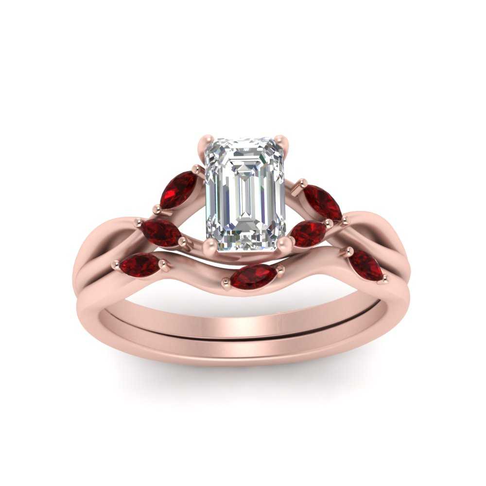 twisted-emerald-cut-womens-ruby-bridal-ring-sets-in-rose-gold-FD8300EMB2GRUDR-NL-RG