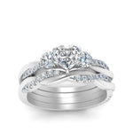 Load image into Gallery viewer, twisted-heart-diamond-wedding-band-in-white-gold-FDENS3301HT-NL-WG.jpg
