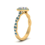 Load image into Gallery viewer, twisted-heart-shaped-blue-topaz-halo-engagement-ring-in-yellow-gold-FD9126HTRGICBLTOANGLE2-NL-YG?v=1757924780
