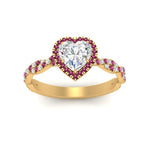Load image into Gallery viewer, twisted-heart-shaped-pink-sapphire-halo-engagement-ring-in-yellow-gold-FD9126HTRGSADRPIANGLE5-NL-YG_7835bb35-8218-4b9d-8c6c-f0294655185c?v=1757924912
