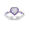 Load image into Gallery viewer, twisted-heart-shaped-purple-topaz-halo-engagement-ring-in-white-gold-FD9126HTRGVITOANGLE5-NL-WG_d92d40de-f7ca-490c-8693-866a41d10af8?v=1757924911