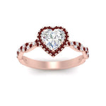 Load image into Gallery viewer, twisted-heart-shaped-ruby-halo-engagement-ring-in-rose-gold-FD9126HTRGRUDRANGLE5-NL-RG?v=1757924779
