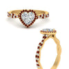 Load image into Gallery viewer, twisted-heart-shaped-ruby-halo-engagement-ring-in-yellow-gold-FD9126HTRGRUDRANGLE3-NL-YG_43918e75-5207-4a54-bbfa-3f09ff3d85c0?v=1757924911