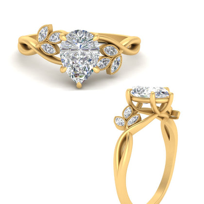 twisted-leaf-pear-cut-lab-diamond-ring-in-yellow-gold-FD10962PERANGLE3-NL-YG