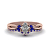 Load image into Gallery viewer, twisted-marquise-cut-diamond-bridal-set-with-blue-sapphire-in-14K-rose-gold-FD8300MQGSABL-NL-RG.jpg