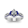 Load image into Gallery viewer, twisted-marquise-cut-diamond-bridal-set-with-blue-sapphire-in-14K-white-gold-FD8300MQGSABL-NL-WG.jpg