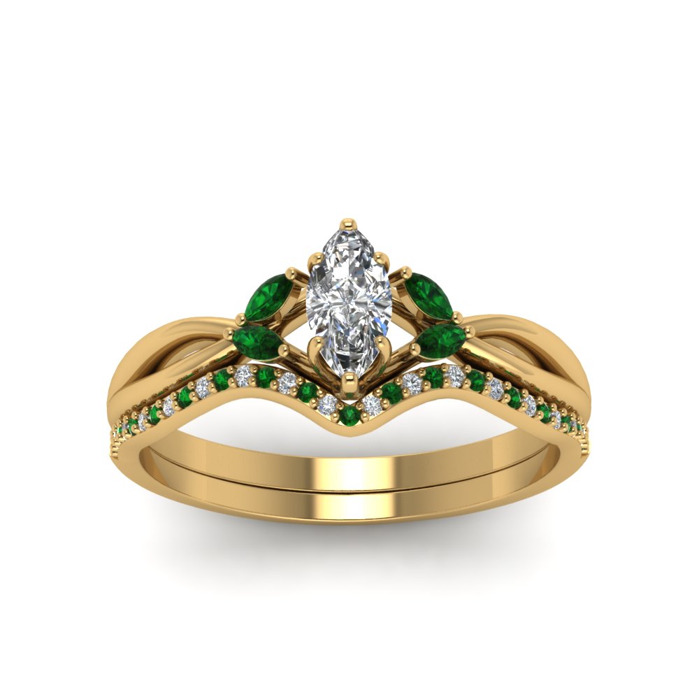 twisted-marquise-cut-diamond-bridal-set-with-emerald-in-14K-yellow-gold-FD8300MQGEMGR-NL-YG.jpg
