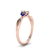 Load image into Gallery viewer, twisted-marquise-cut-diamond-ring-with-blue-sapphire-in-14K-rose-gold-FD8300MQRGSABL-NL-RG.jpg
