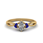 Load image into Gallery viewer, twisted-marquise-cut-diamond-ring-with-blue-sapphire-in-14K-yellow-gold-FD8300MQRGSABL-NL-YG.jpg
