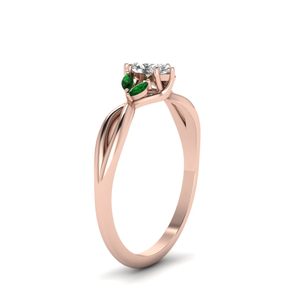 twisted-marquise-cut-diamond-ring-with-emerald-in-14K-rose-gold-FD8300MQRGEMGR-NL-RG.jpg