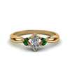 Load image into Gallery viewer, twisted-marquise-cut-diamond-ring-with-emerald-in-14K-yellow-gold-FD8300MQRGEMGR-NL-YG.jpg