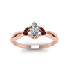 Load image into Gallery viewer, twisted-marquise-cut-diamond-ring-with-ruby-in-14K-rose-gold-FD8300MQRGRUDR-NL-RG.jpg