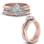 Load image into Gallery viewer, twisted-marquise-diamond-wedding-band-in-rose-gold-FDENS3301MQ-NL-RG.jpg

