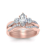 Load image into Gallery viewer, twisted-marquise-diamond-wedding-band-in-rose-gold-FDENS3301MQ-NL-RG.jpg
